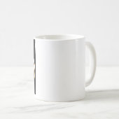 Stammes- Schwarzes American Samoa Kaffeetasse (VorderseiteRechts)