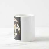 Stammes- Schwarzes American Samoa Kaffeetasse (Mittel)