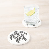 Stammes- Seeschildkröte-Untersetzer Getränkeuntersetzer (Seite)