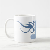 Stammes- Snowboard Kaffeetasse (Links)