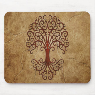 Stammes- Steinbaum Mousepad