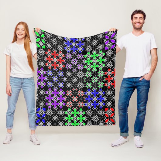 Stammes- Steppdecke Fleecedecke (Beispiel)