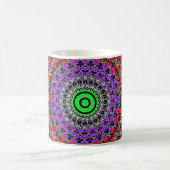 Stammes- Steppdecken-Mandala Kaffeetasse (Mittel)