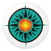 Stammes- Sun 11 Keramikknauf (Vorderseite)