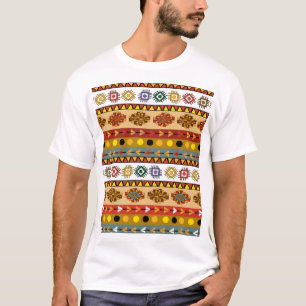 Stammes Tapete, künstlerisches ethnisches Design. T-Shirt