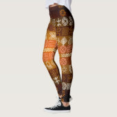 Stammes- Tatoo Boho geometrische Muster-Leggings Leggings (Links)