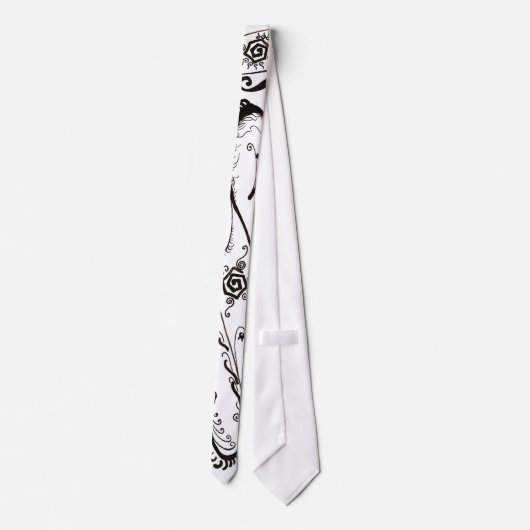 Stammes- Tätowierung Krawatte (Rückseite)