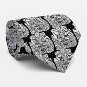 Stammes- Tätowierungs-Entwurf - Neuseeland Maori- Krawatte (Gerollt)