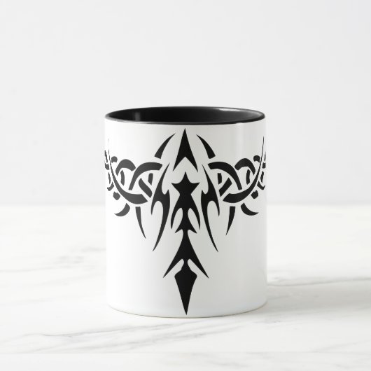 Stammes- Tätowierungs-Entwurf TASSE (Zentrum)