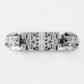 Stammes- Tätowierungs-Skateboardplattform in Skateboard (Horizontal)