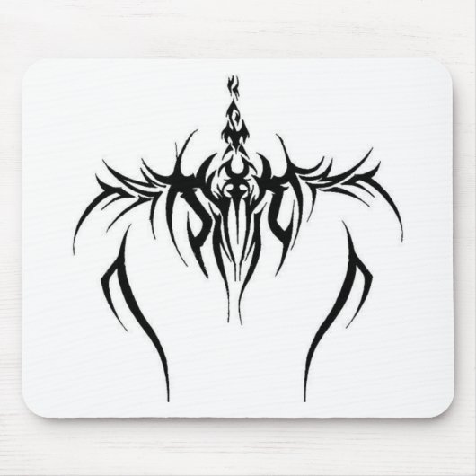 Stammes- Tätowierungseffekt Mousepad (Vorne)