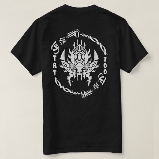 Stammes-Tattoo T-Shirt (Design Rückseite)
