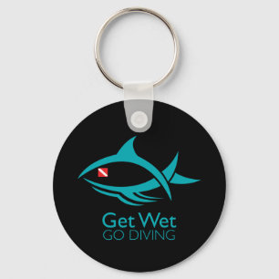 Stammes- Tauchen-Fische Schlüsselanhänger
