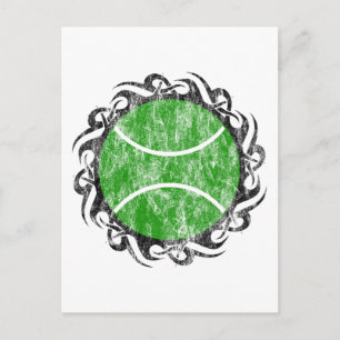 Stammes-Tennis. Postkarte