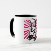 Stammes- Tôle Tasse (Vorderseite Links)