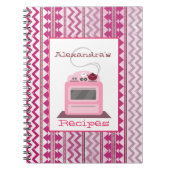 Stammes- u. Retro Ofen-Rezept-Notizbuch Notizblock (Vorderseite)