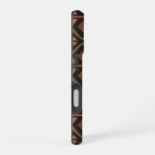 Stammes-Vibes – Erdige geometrische Azteken-Muster iPhone 16 Hülle (Rechte Seite)