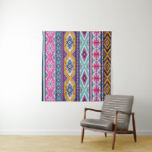 Stammes Vintag Navajo: Retromuster Wandteppich (Beispiel (Horizontal))