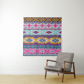 Stammes Vintag Navajo: Retromuster Wandteppich (Beispiel)