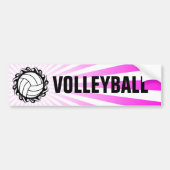 Stammes- Volleyball Autoaufkleber (Vorne)