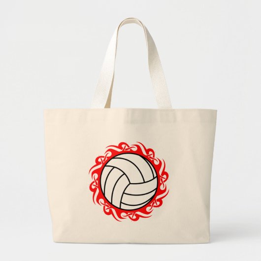Stammes- Volleyball Jumbo Stoffbeutel (Vorne)