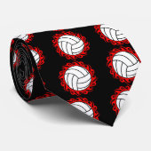 Stammes- Volleyball Krawatte (Gerollt)