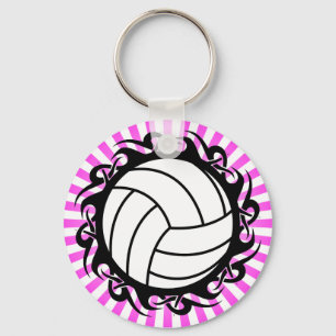 Stammes- Volleyball Schlüsselanhänger