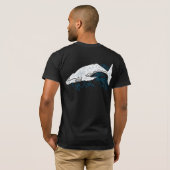Stammes- Wal-Shirt 3 T-Shirt (Schwarz voll)