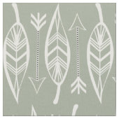 Stammes- Weiß Stoff (Nahaufnahme)