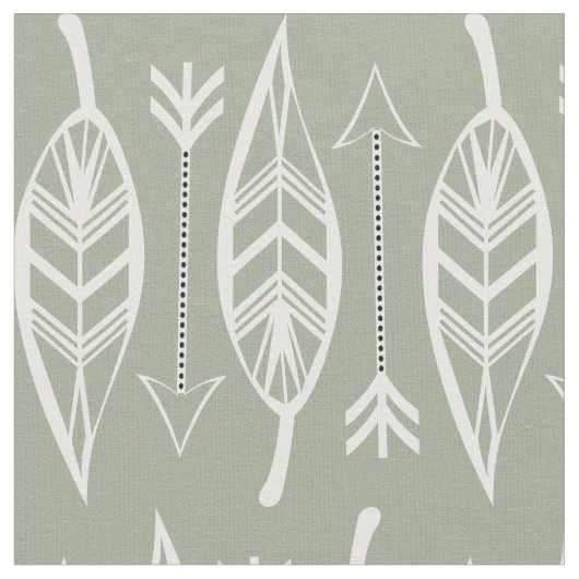 Stammes- Weiß Stoff (Nahaufnahme)