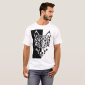 Stammes- Wolf-Art T-Shirt (Vorne ganz)