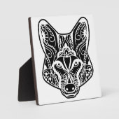 Stammes-WOLF Fotoplatte (Vorderseite)