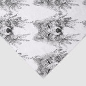 Stammes- Wolf-Geist Seidenpapier (Ausschnitt)