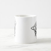 Stammes- Wolf Kaffeetasse (Mittel)