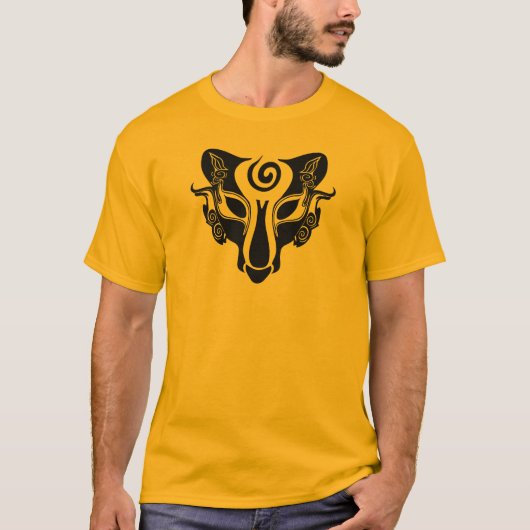 Stammes- Wolf T-Shirt (Vorderseite)