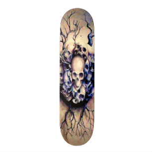 Stammes- Wurzel-Schädel-Element-kundenspezifische Skateboard