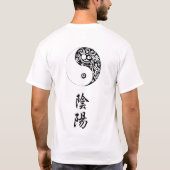 Stammes- Yin Yang T-Shirt (Rückseite)