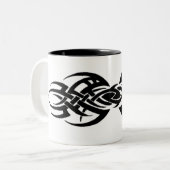 Stammes- Zweifarbige Tasse (Vorderseite Links)