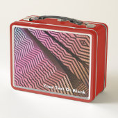 Stammesabteilungen Metall Lunch Box (Rückseite)