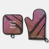 Stammesabteilungen Ofenhandschuh & Topflappen-Set (Vorderseite)