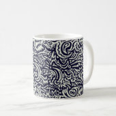 Stammesähnliche Doodle-Tasse Kaffeetasse (VorderseiteRechts)