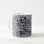 Stammesähnliche Doodle-Tasse Kaffeetasse (Vorderseite Links)