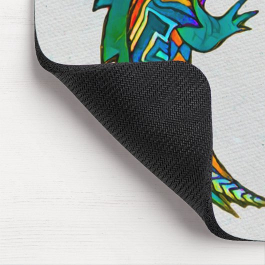 Stammesalligator Mousepad (Ecke)