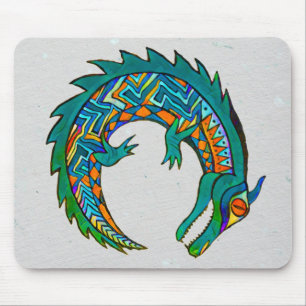 Stammesalligator Mousepad