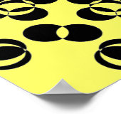 Stammesarabeske Poster (Ecke)