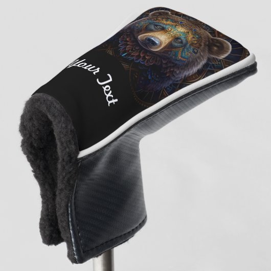 Stammesbär Golf Headcover (3/4 Vorderseite)