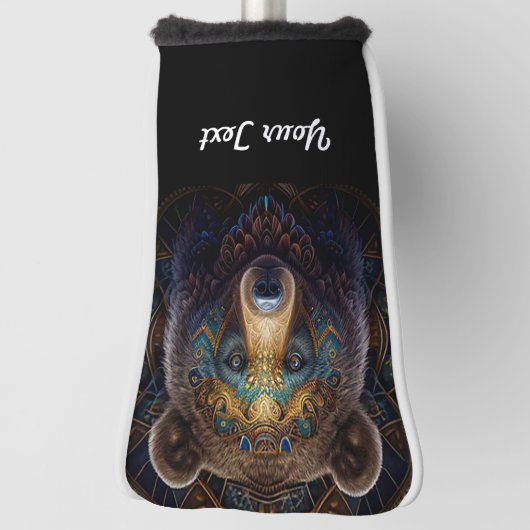 Stammesbär Golf Headcover (Rotieren 90)