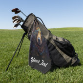 Stammesbär Golfhandtuch (Gras)