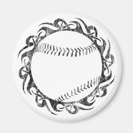 Stammesbaseball Magnet (Vorne)
