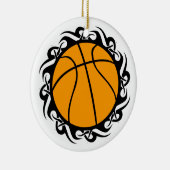 Stammesbasketball Keramikornament (Rechts)